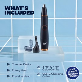Dollar Shave Club | Style Detailer Precision Trimmer | Trimmer for Nose, Ears, Brows and Sideburns Dollar Shave Club | Style Detailer Precision Trimmer | Trimmer for Nose, Ears, Brows and Sideburns