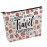 PWHAOO World Travelers Merchandise Work Hard Travel Harder Cosmetic Bag Work Travel Gift Travel Lover Gift (WORK HARD B)