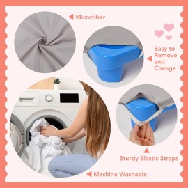 RowinsyDD 10 Pcs Cot Sheet for Daycare, 23 X 51, Gray Daycare Cot Size Sheet with Corner Elastic Loops for Child Boys Girls, Daycare Essentials for Toddler and Preschool, Breathable Microfiber