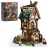 FUNWHOLE Medieval Apothecary Shop Lighting Building-Bricks Set - Compatible with Standard Bricks Medieval Series Collectible Display House 1470 Pcs for Adults and Teen