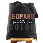 BWKTOP Leopard Lovers Cosmetic Makeup Bag - Leopard Fans Gifts - Zipper Pouch Bag For Women & Girls