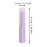 Mini Skater 0.14oz Empty Flavored Lip Balm Container Tubes Plastic Homemade Moisturizing Lip Stick with Caps Bulk Fit for Women Adult DIY Making Supplies, 25 Count (Purple)