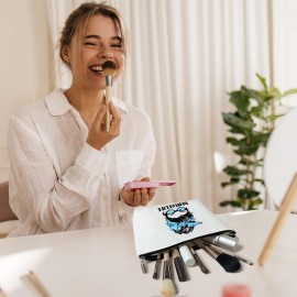 rizotus Makeup Bag - Dental Life, Gift for Her, Women, Dentists, Dental Hygienist Student, Dental Assistant, Multifunction Makeup Bag Purse, Toiletry Makeup Bag Pouch Travel Accessories -11