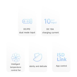 ISDT 608PD Lipo Battery Charger DC 6S/240W/10A USB C 100W/5A Smart Charger for RC Batteries Balance Charger for Life/Lilon/LiPo/LiHV (1-6S),NiMH(1-16S),Pb (1-12S) Batteries