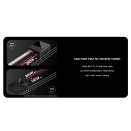 ISDT 608PD Lipo Battery Charger DC 6S/240W/10A USB C 100W/5A Smart Charger for RC Batteries Balance Charger for Life/Lilon/LiPo/LiHV (1-6S),NiMH(1-16S),Pb (1-12S) Batteries