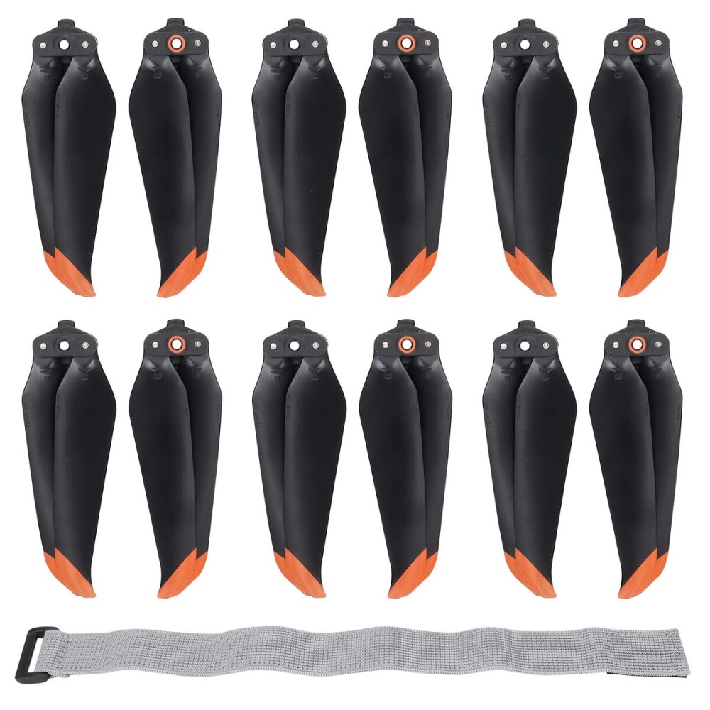 CQT (12Pcs) Air 2 S 2s Propellers Blades + Propeller Holder Strap Compatible with DJI Air 2s / Mavic Air 2 Props Propeller Wings Replacement Accessories Low-Noise and Quick-Release Props