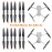 CQT (12Pcs) Air 2 S 2s Propellers Blades + Propeller Holder Strap Compatible with DJI Air 2s / Mavic Air 2 Props Propeller Wings Replacement Accessories Low-Noise and Quick-Release Props