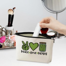 jeilink Pickles Makeup Bag Pickle Gifts Funny Pickle Stuff Pickle Gifts for Pickle Lovers Travel Toiletry Bag Friendship Gifts for Women Friends Sister Girl Daughter Mom Birthday Christmas Graduation jeilink Pickles Makeup Bag Pickle Gifts Funny Pickle Stuff Pickle Gifts for Pickle Lovers Travel Toiletry Bag Friendship Gifts for Women Friends Sister Girl Daughter Mom Birthday Christmas Graduation