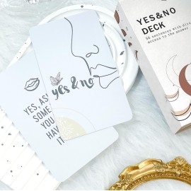 netjoy Yes No Oracle Cards Deck, Intuition Oracle Cards, Oracle Cards for Beginners, Icebreaker Cards, Seeking a Simple and Direct Answer