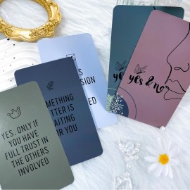 netjoy Yes No Oracle Cards Deck, Intuition Oracle Cards, Oracle Cards for Beginners, Icebreaker Cards, Seeking a Simple and Direct Answer