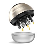 HUAYULINK Hair Oil Applicator Comb and Scalp Massager 2 in 1,Scalp Oil applicator Comb for for Hair Care,Hair Growth,Anti Hair Loss Lotion Dispenser,for Salon Care, Oily/Greasy Hair