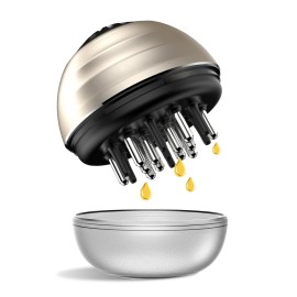 HUAYULINK Hair Oil Applicator Comb and Scalp Massager 2 in 1,Scalp Oil applicator Comb for for Hair Care,Hair Growth,Anti Hair Loss Lotion Dispenser,for Salon Care, Oily/Greasy Hair