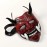 Luminda Japanese Hannya Mask - Samurai Oni Ghost Mask Resin for Cosplay Party Halloween