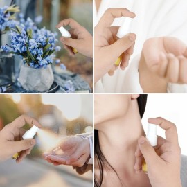 FOHOLA 2 Pack Spray Bottle, 1 oz/30ml Mini Spray Bottle, Empty Travel Bottles, Fine Mist Spray Bottles for Hair, Toiletry (2)