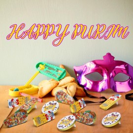PullCrease 144 Pack Noise Makers Bulk Traditional Purim Gragger Assorted Shapes Metal Noisemaker for Purim Toy