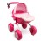 ANNIVIA Baby Doll Stroller - Metal Fold Up and Down Pram Carriage for Dolls