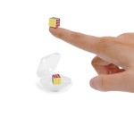 XINGLETOYS Mini Cube 3x3 - Cube Lab 1x1x1cm Smallest Cube, Smooth Magic Cube Puzzle for Kids and Adult (Pink)