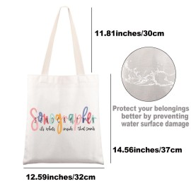 JNIAP Sonographer Makeup Bag Sonographer Gifts Ultrasound Tech Gifts Radiologist Zipper Bag Radiology Graduation Gift (Sonographer TG)