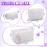 Zeyune 3 Pcs Quilted Makeup Bag Large Cotton Cosmetic Floral Makeup Bag Travel Toiletry Storage Aesthetic Cute Cosmetic Pouch with Zipper for Women Mom Birthday Gift Home Bathroom(Flower)