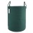 XUANGUO Cotton Rope Laundry Basket Hamper for Clothes Woven Storage Basket for Living Room Bedroom Boho Tall Rope Baskets for Blanket Toys Pillow Towels Baby Nursery Hamper Bin Large dark green