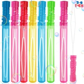 AuroTops 24 PCS 15\'\' Big Bubble Wands Bulk for Party Favor, Bubble Maker for Kids, Bubble Blower for Carnival Prizes, Easter, Goodie Bags, Birthday, Summer Outdoor Indoor Activity