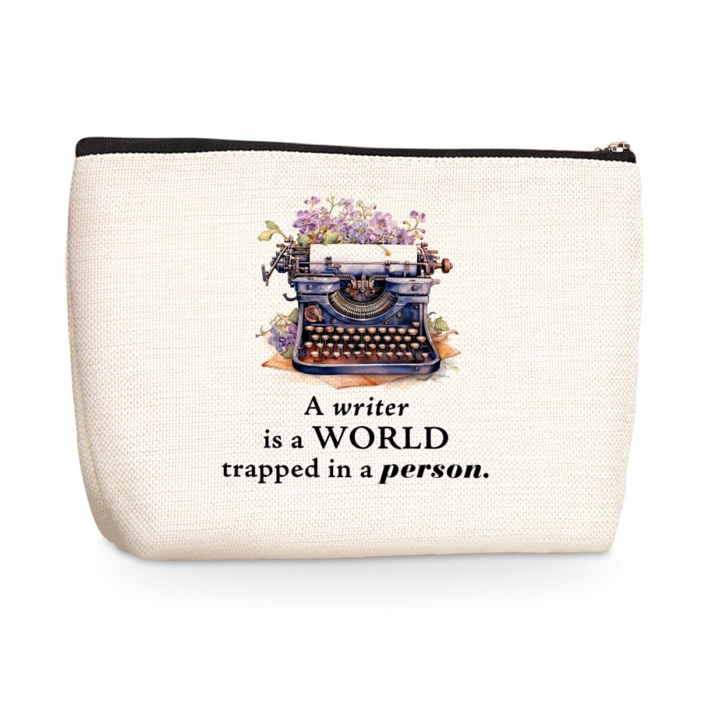Motivational Writer Gifts Makeup Bag Inspirational Cosmetic Travel Bag Christmas Birthday Appreciation Gifts Toiletry Bag for Women Skincare Bag Literary Friendship Gifts for Author Novelist Female Motivational Writer Gifts Makeup Bag Inspirational Cosmetic Travel Bag Christmas Birthday Appreciation Gifts Toiletry Bag for Women Skincare Bag Literary Friendship Gifts for Author Novelist Female
