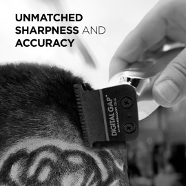 Cocco Veloce Pro Trimmer, Digital Gap Ambassador DLC Blade Edger, High-Torque Brushless BLDC Motor, Cordless, All-Metal Design, Lithium-Ion Battery, Charging Base Included, Matte Black Cocco Veloce Pro Trimmer, Digital Gap Ambassador DLC Blade Edger, High-Torque Brushless BLDC Motor, Cordless, All-Metal Design, Lithium-Ion Battery, Charging Base Included, Matte Black