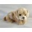 PawFection Pets Golden Retriever Dog, Realistic, Lifelike Stuffed Interactive Nodding Pet Toy, Companion Pet Puppy with 100% Handcrafted Synthetic Fur