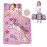 AKPLIT Nap Mat - Nap Mats for Preschool - 52X21 (Unicorn Pattern, Pink)