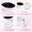 MEKK Cordless Mini UV Light for Gel Nails - 24W Rechargeable Mini UV LED Nail Lamp with Touch Control & Auto Sensor,Small Flash Cure Lamp,4 Timers,Portable Nail Light for Salon & Home(White)