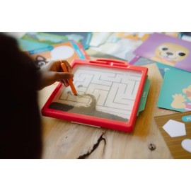 Chuckle & Roar - Magna Sketch - Great for Travel - Preschool Learning - Drawing Pad - Mess Free Arts and Crafts - Ages 3 and Up