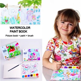 YXOTJHS Paint with Water Books, Watercolor Coloring Books for Kids Ages 4-8, Mess Free Water Painting Book for Toddlers 2-4, Arts and Crafts for Kids 4-6 Girls Boys Gifts