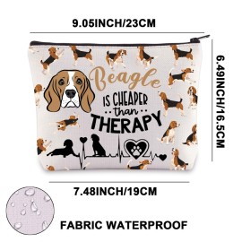 JNIAP Beagle Cosmetic Makeup Bag Beagle Mom Gifts Beagle Owner Gifts Beagle Zipper Pouch Beagle Lover Gifts (Beagle cheaper) JNIAP Beagle Cosmetic Makeup Bag Beagle Mom Gifts Beagle Owner Gifts Beagle Zipper Pouch Beagle Lover Gifts (Beagle cheaper)