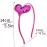 Valentines Headbands for Women Girls, Rose Sequin Love Hair Band Glitter Heart Headband Hair Hoop Hair Accessories for Valentine\'s Day New Year Birthday Wedding Party Gift, One Size Fits Most 1PCS