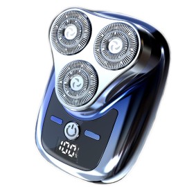 AODOFO Rechargeable Mini Shaver Portable USB Type C Shaver for Men, Wet & Dry 3D Magnetic Floating Head, Cordless Waterproof Pocket Shaver with 3D Magnetic Floating Head