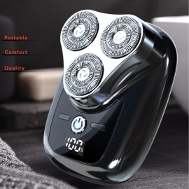 AODOFO Rechargeable Mini Shaver Portable USB Type C Shaver for Men, Wet & Dry 3D Magnetic Floating Head, Cordless Waterproof Pocket Shaver with 3D Magnetic Floating Head AODOFO Rechargeable Mini Shaver Portable USB Type C Shaver for Men, Wet & Dry 3D Magnetic Floating Head, Cordless Waterproof Pocket Shaver with 3D Magnetic Floating Head