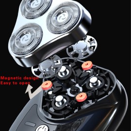 AODOFO Rechargeable Mini Shaver Portable USB Type C Shaver for Men, Wet & Dry 3D Magnetic Floating Head, Cordless Waterproof Pocket Shaver with 3D Magnetic Floating Head AODOFO Rechargeable Mini Shaver Portable USB Type C Shaver for Men, Wet & Dry 3D Magnetic Floating Head, Cordless Waterproof Pocket Shaver with 3D Magnetic Floating Head