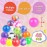 VISCOO 48 Pack Stress Balls, Squishy Ball, Squeeze Balls for Adults, Anti-Anxiety and Fidget Balls to Relax, Party Favors