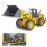 Qcar 1/35 Large Wheeled Loader Heavy Duty Construction Metal Bulldozer, Loder Vehicle Toys for Kids, Outdoor Sandbox Car Toys, Birthday Gift Toddler Boy Kid.