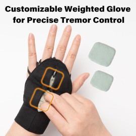Noah Baby Weighted Gloves: Patent-Pending, Adjustable Design for Relieving Hand Tremors in Parkinson\'s Patients and Those with Wrist Instability Noah Baby Weighted Gloves: Patent-Pending, Adjustable Design for Relieving Hand Tremors in Parkinson\'s Patients and Those with Wrist Instability