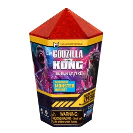 Godzilla x Kong : The New Empire - Hollow Earth Crystal with Mini Monster - 1 Assorted Crystal
