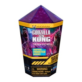 Godzilla x Kong : The New Empire - Hollow Earth Crystal with Mini Monster - 1 Assorted Crystal