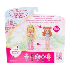 Royale High 3 Nature Fairy Fashion Doll - 1 Figure with 9 Fashion Accessories - Virtual Item Code Included - Series 1 - Ages 5+