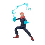 Total Anime Yuji Itadori - 6.5-Inch Scale Figure with Swappable Faceplates, Alternate Hands, and Energy Effects