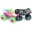 Monster Jam, Official Nitro Neon, Sparkle Smash Vs. Max-D, 1:64 Scale Die-Cast Monster Trucks, Kids Toys for Boys Ages 3 and up