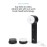 DERM DYNAMICS Facial Cleansing Brush (Daily Clean & Deep Exfoliation Modes) - 3 Brush Heads - IPX7 Waterproof, USB Rechargeable Device - Ideal for All Skin Types, Men and Women - Black