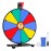 Pionites Prize Wheel Tabletop or Wall Mount Fortune Spin with Dry Erase Marker and Eraser for Engaging Home Parties, Trade Show, Carnival Events (12\'\' 10slots)