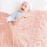 Yurhap Fleece Baby Blanket Heart Checkered Blanket, Ultra Soft Cozy Baby Blankets for Girls Boys, Fluffy Infant Toddler Newborn Receiving Blankets for Crib Stroller 3040 (Light Pink)