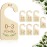 Yewfold Wooden Baby Closet Dividers,Baby Clothes Dividers For Closet,Baby Closet Organizer Hangers For Nursery,Baby Hangers Size Dividers