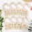 Yewfold Wooden Baby Closet Dividers,Baby Clothes Dividers For Closet,Baby Closet Organizer Hangers For Nursery,Baby Hangers Size Dividers